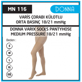 Donna Varis Çorabı Külotlu