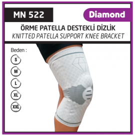 Örme Patella Destekli Dizlik