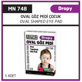 Oval Göz Pedi Çocuk 5'li