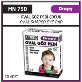 Oval Göz Pedi Çocuk 20'li