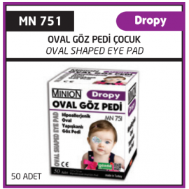 Oval Göz Pedi Çocuk 50'li