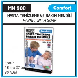 Hasta Temizleme ve Bakım Mendili 30'lu