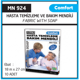 Hasta Temizleme ve Bakım Mendili 10'lu