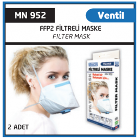 FFP2 Filtreli Maske