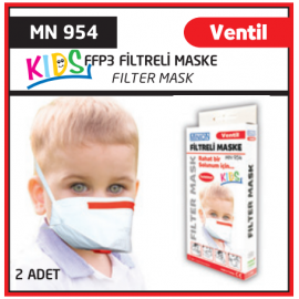 FFP3 Filtreli Maske Çocuk