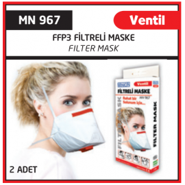 FFP3 Filtreli Maske