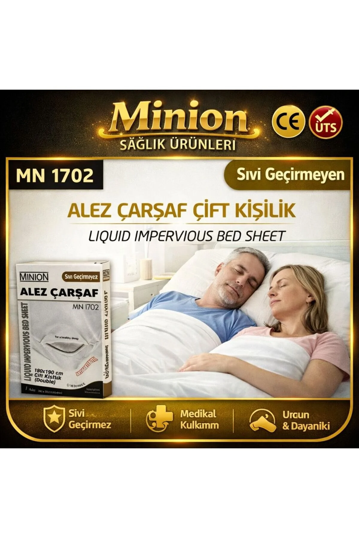 Alez Yatak Örtüsü Çift Kişilik