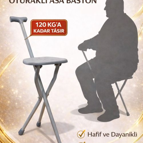 Oturaklı Asa Baston [İthal]