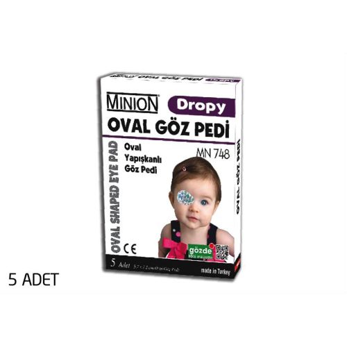 Oval Göz Pedi Çocuk 5'li