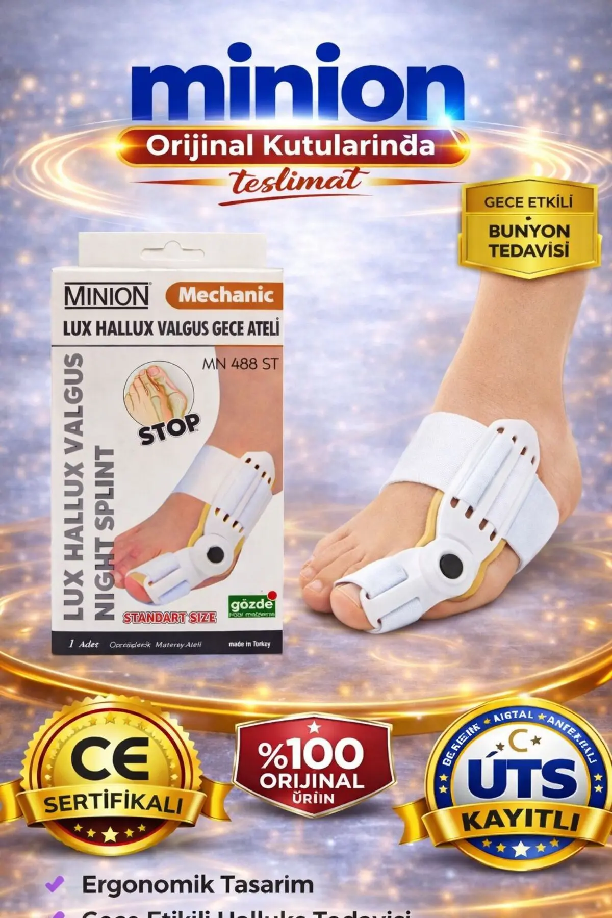 Hallux Valgus Gece Ateli Mekanik