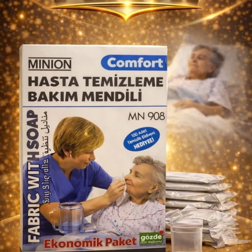 Hasta Temizleme ve Bakım Mendili 30'lu