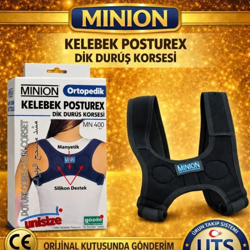 Kelebek Posturex Dik Duruş Korsesi