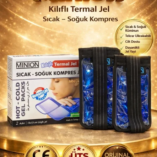 Sıcak/Soğuk Kompres Jel Kılıflı 13x13